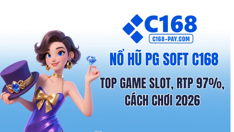 NỔ HŨ JILI C168 – REVIEW TOÀN BỘ GAME, RTP & CÁCH CHƠI 2026 1 Nổ Hũ JILI C168 – Top Game Jackpot, RTP 97%, Cách Chơi 2026